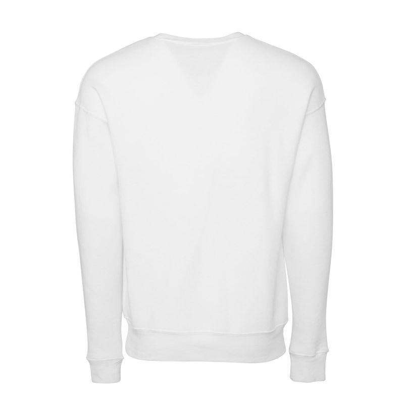 White Embroidered Donkey Comfort Sweater image