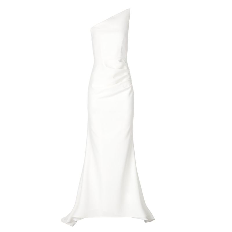 White Triangle Dress image