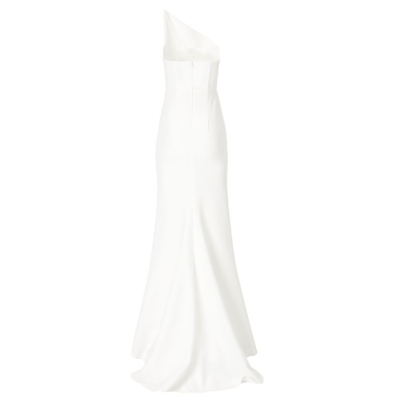 White Triangle Dress image