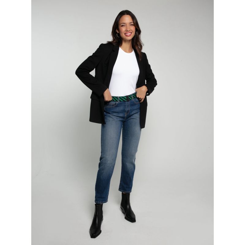 Star print blazer deals