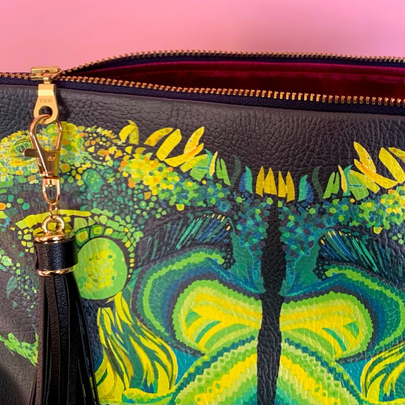 Iguana Vegan Leather Handbag image