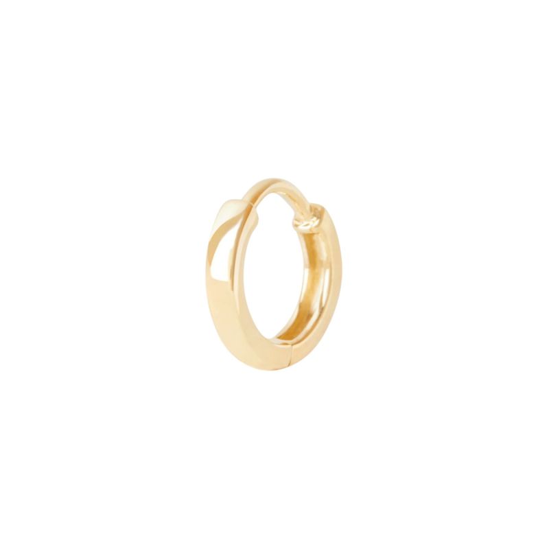 Huggie Hoop Earring 9K-Gold image