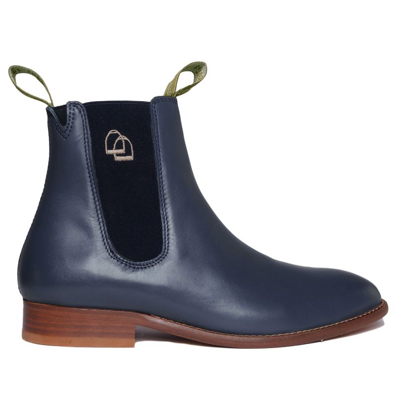 Women's Original Chelsea Boot In Dark Navy Leather image