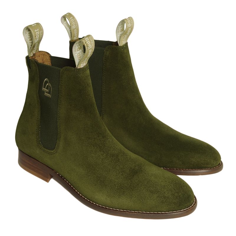 Women’S Original Chelsea Boot In Olive Suede image