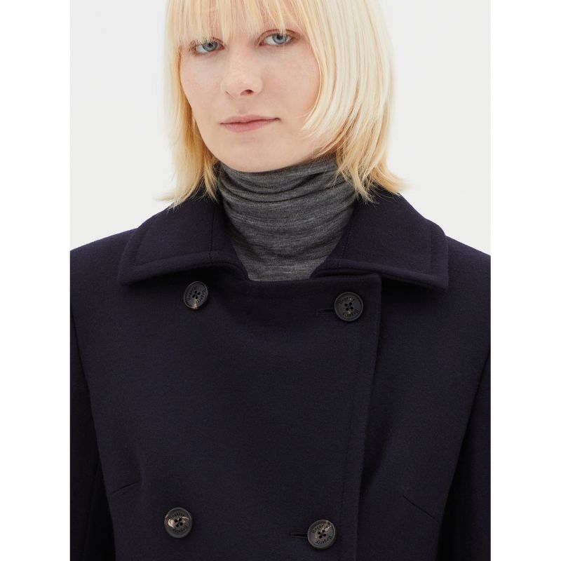 Women's Pea Coat Navy image