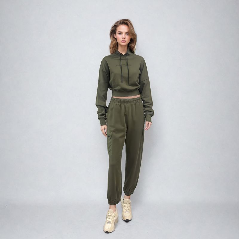 Women's Travel Jogger Pants - Military image