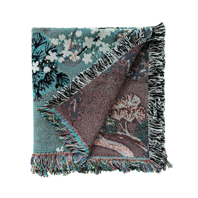 Woven Throw - Blossom & Pine image