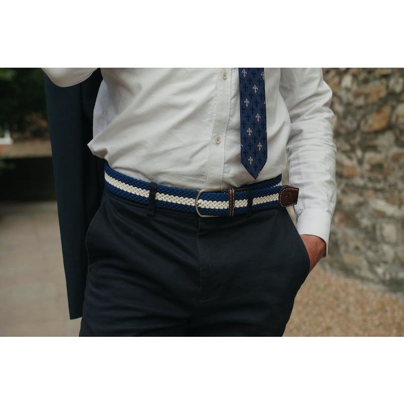 Stripe Braided Belt