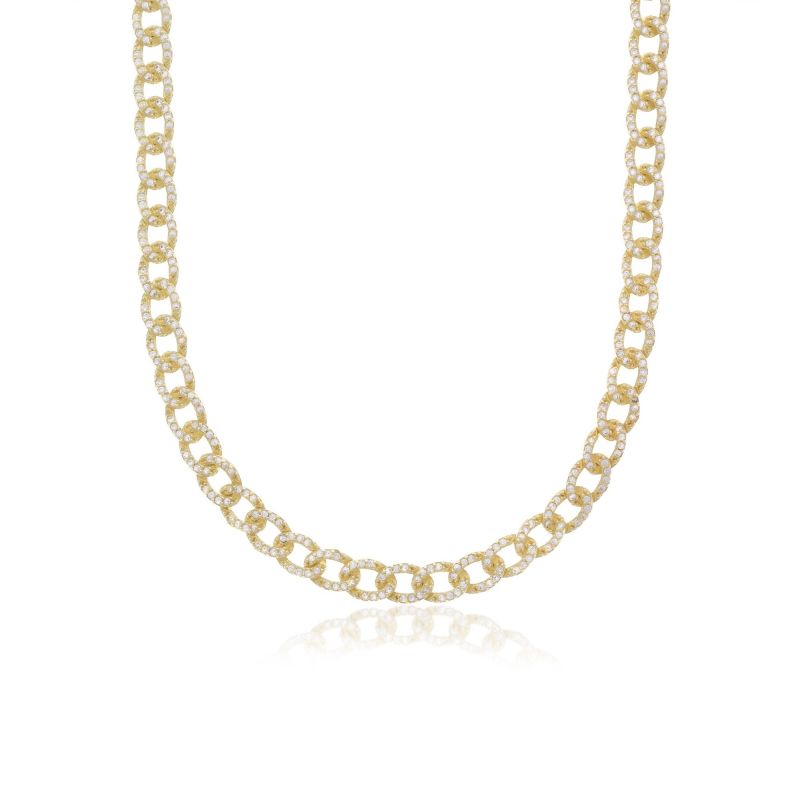 Pave Chain Link Choker image