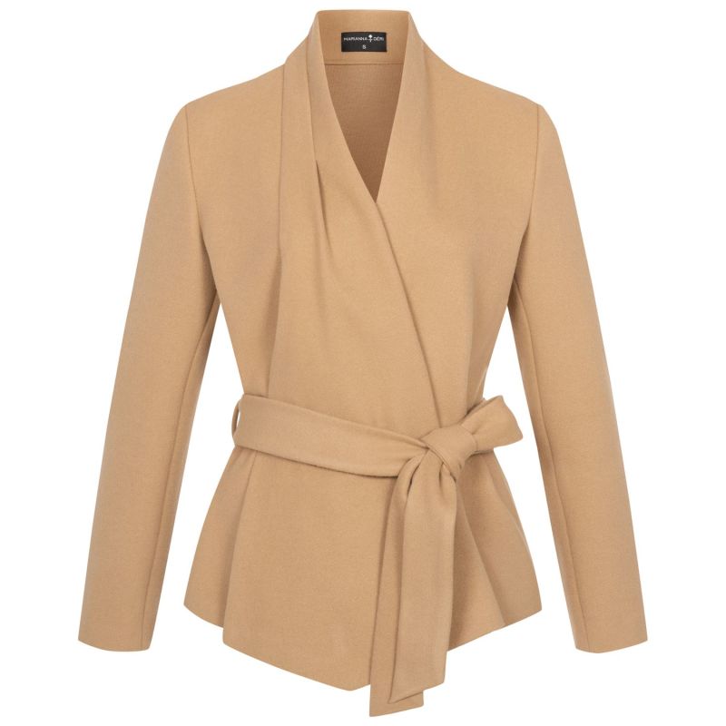 shawl collar wrap jacket