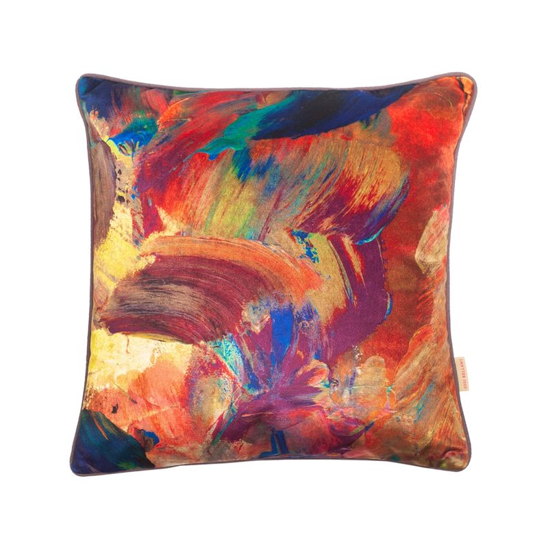 Candied Streaks Velvet Cushion image