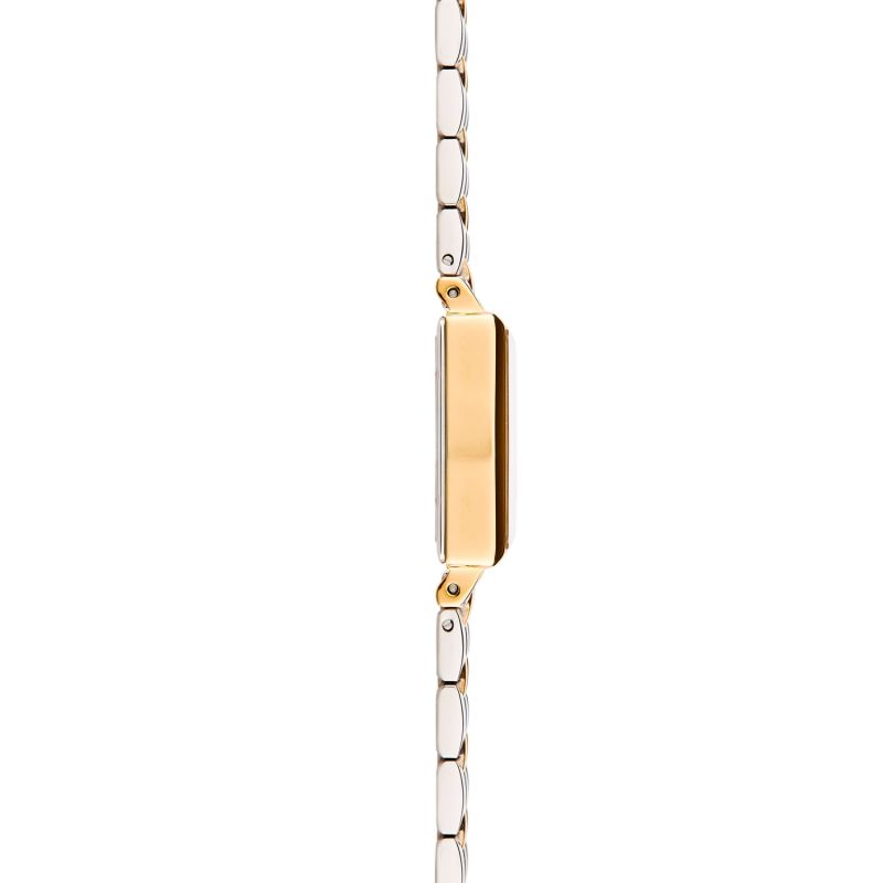 Quaintrelle Square Gold Silver Link 22 24Mm image