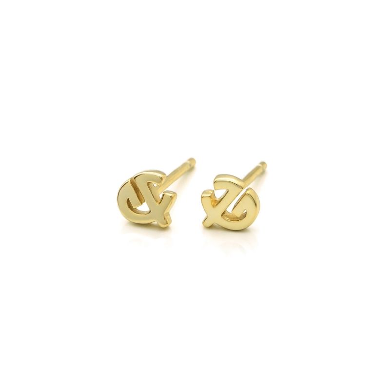 Cvlcha Stud Earrings - Gold image