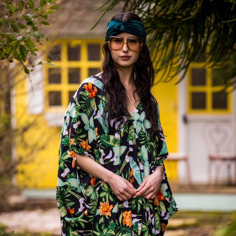 Midnight Jungle Caftan image