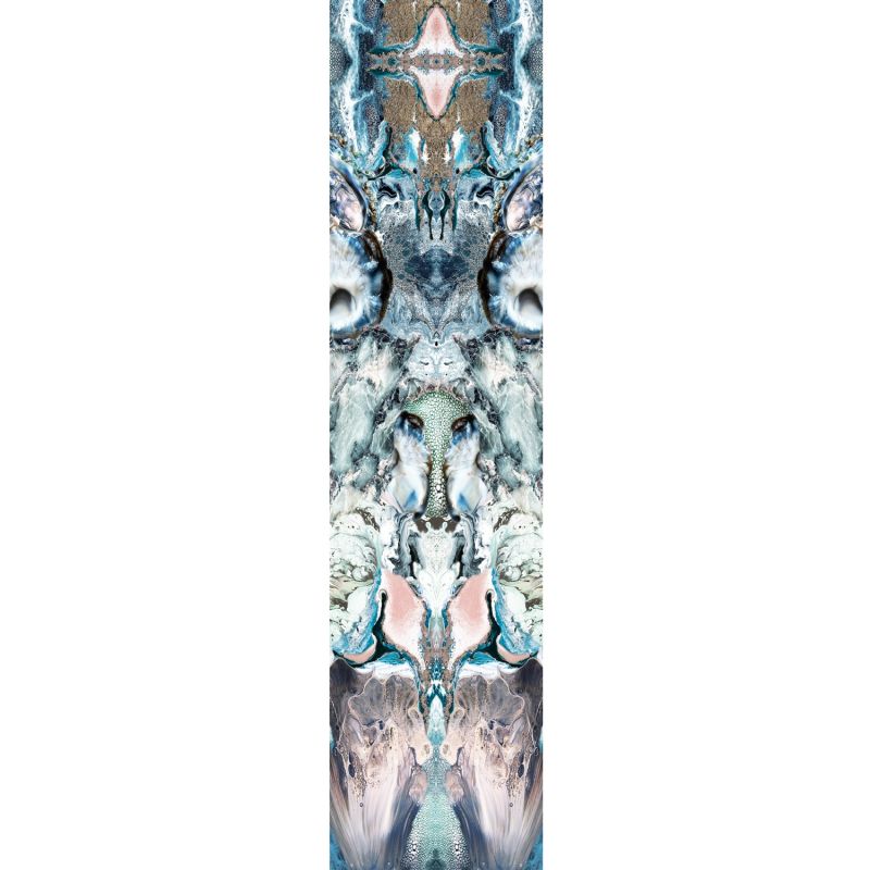 Ocean Depths Skinny Silk Scarf image