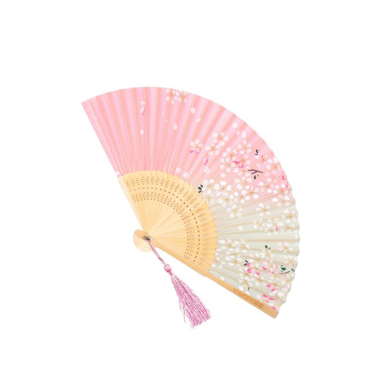 Hand Fan - Pink & Purple image