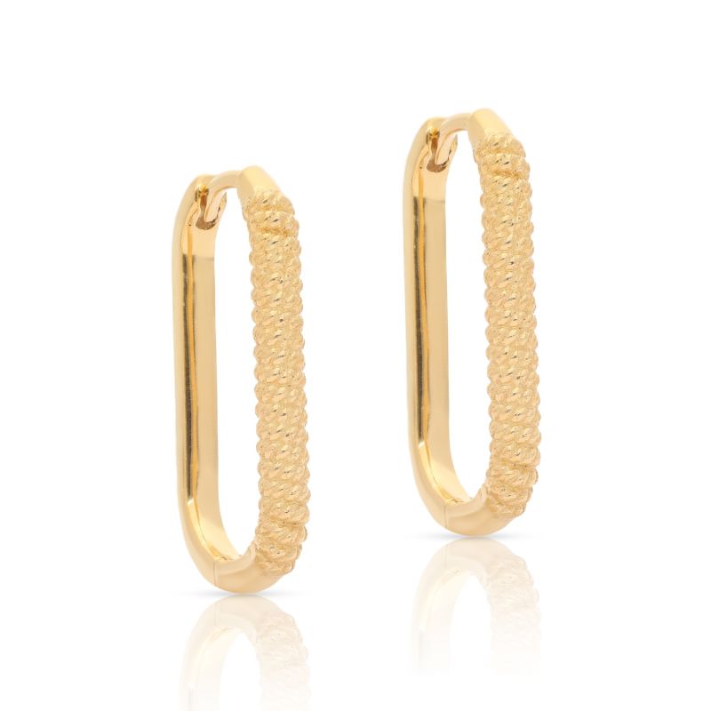 Kora Gold Link Hoops image