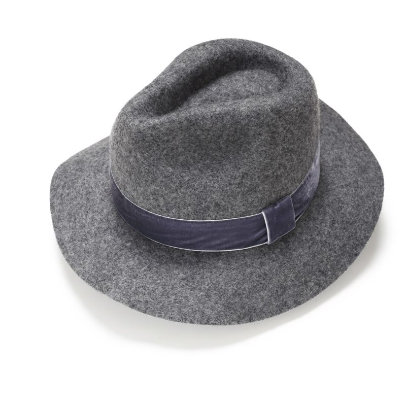 Grey Felt Fedora image