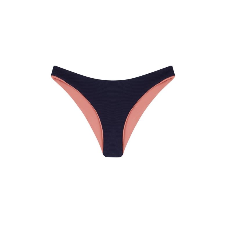 'Noemi' Reversible Bikini Brief In Rose Azura image