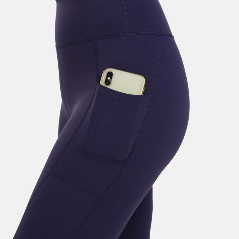 High Rise Laser Navy Full Length Leggings image