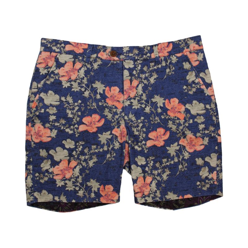 John Oriental Hibiscus Navy image