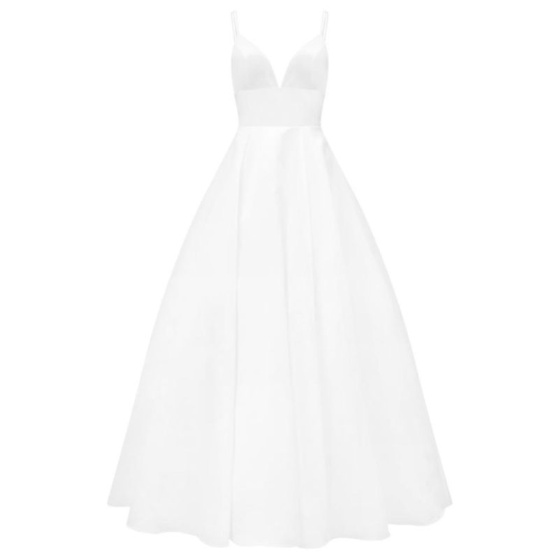 Iris Bridal Long Evening Dress In Ivory Dress 2 Party Wolf & Badger