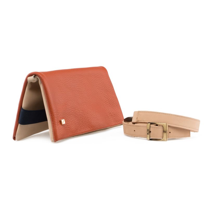 Belt Bag Orange & Beige image