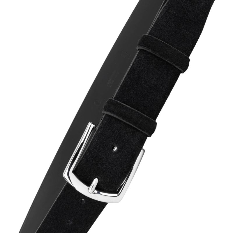 Handmade Leather Belt Black Ernesto image