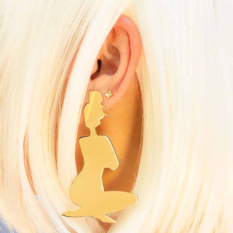 Mafer Silhouette Earrings image