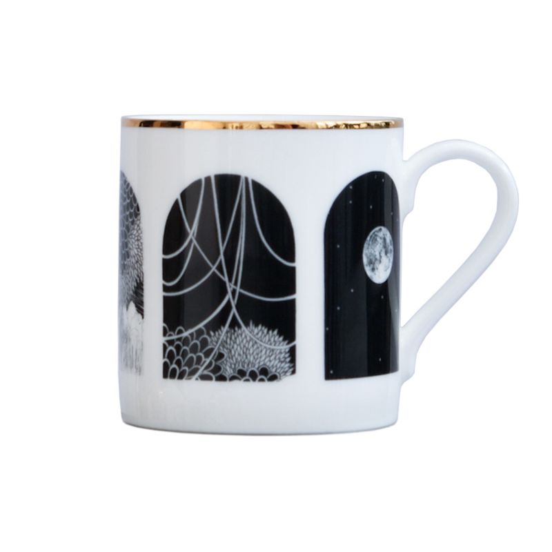 Peeking Fine Bone China Mug image