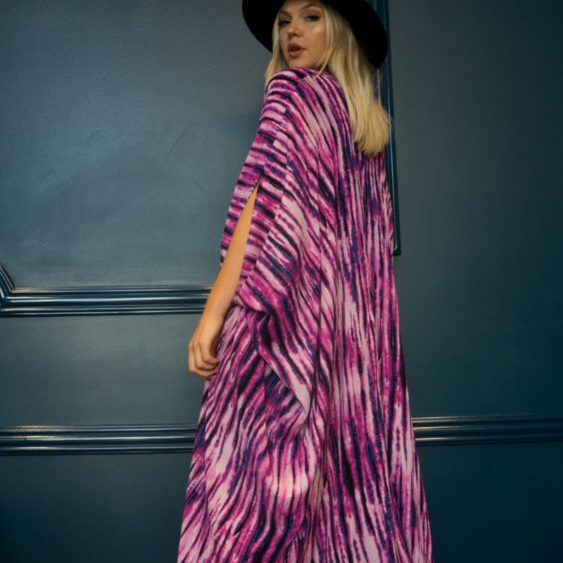 Tyrian Tiedye Caftan image