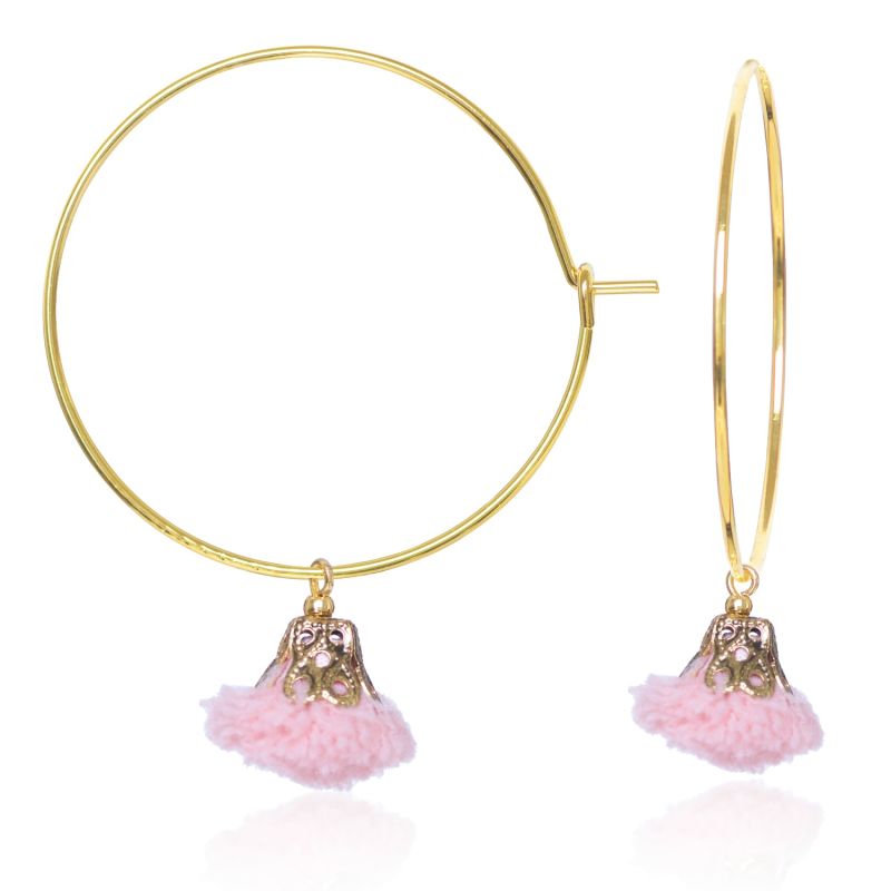 Pom Pom Earrings image