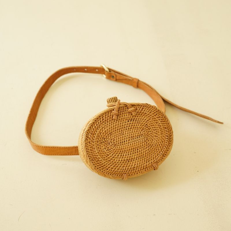 Maya Rattan Belt Bag image