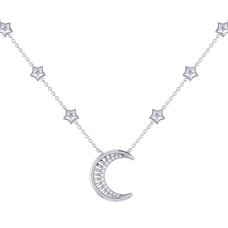 Starry Lane Necklace In Sterling Silver image