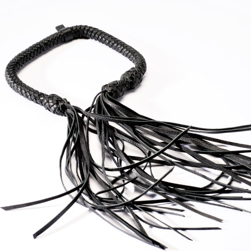 Long Leather Necklace Tatum image