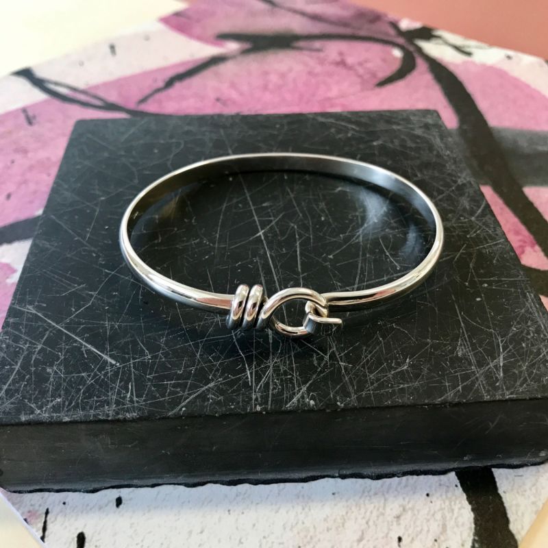 Bayswater Silver Rope Bangle image