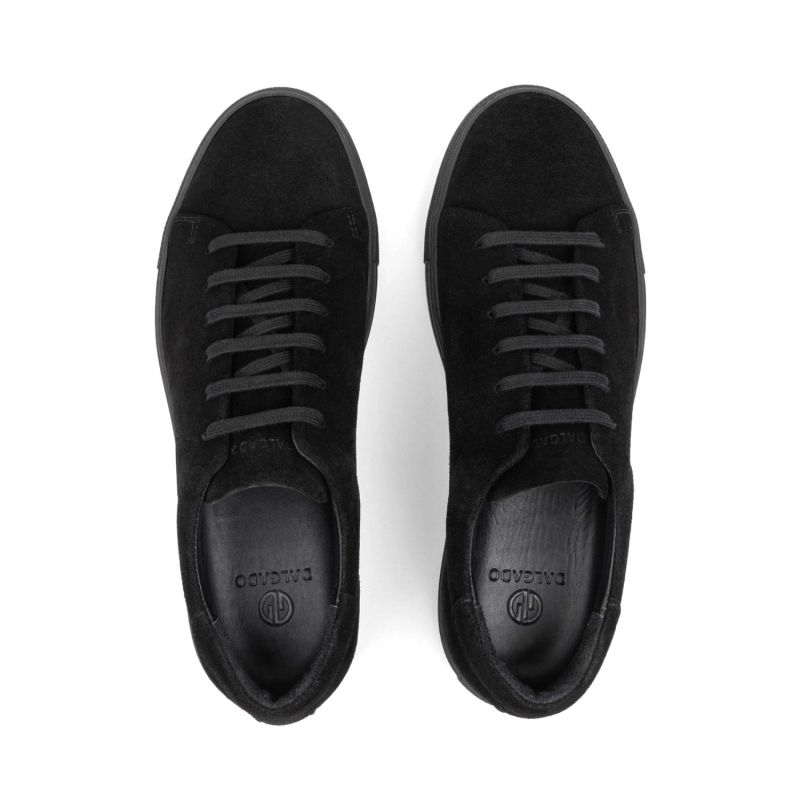 Low-Top Suede Sneakers Black Ernesto image