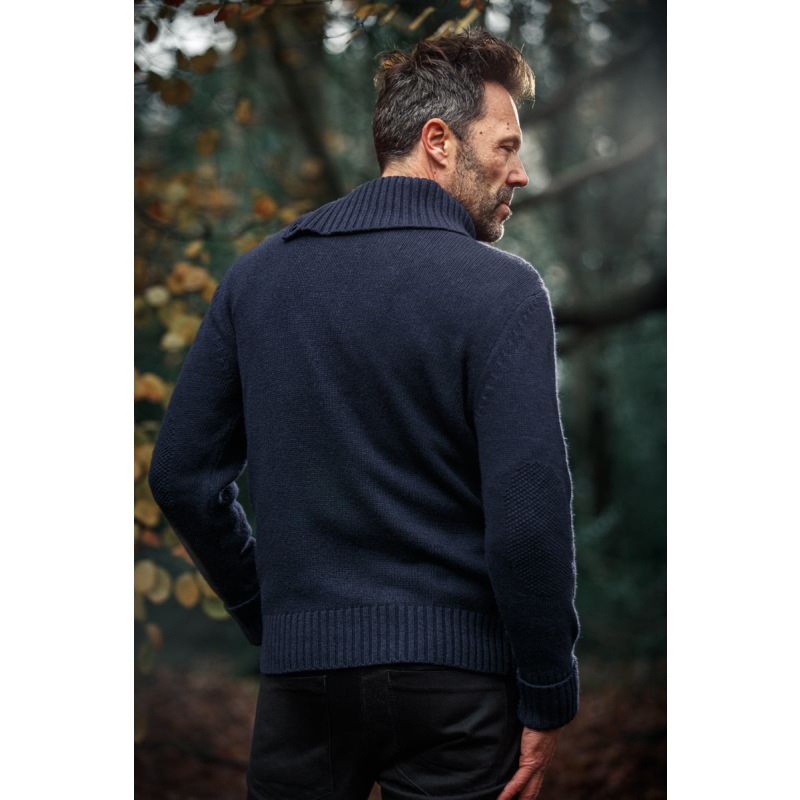 &Sons Ahab Submariner Rollneck Jumper Navy | &SONS Trading Co | Wolf ...