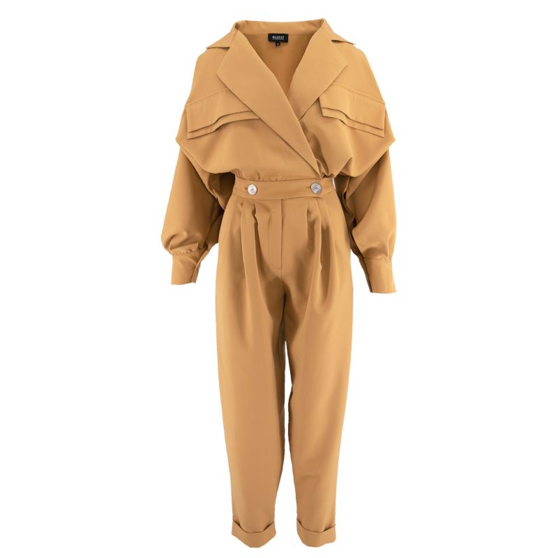 Camel Maxi Jumpsuit image