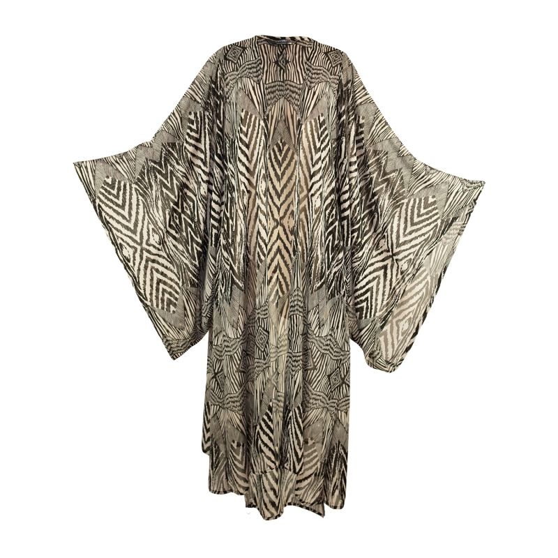 Madagascar Tribal Chevron Kimono image