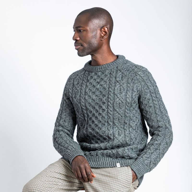 Hudson Aran Jumper Nimbus image