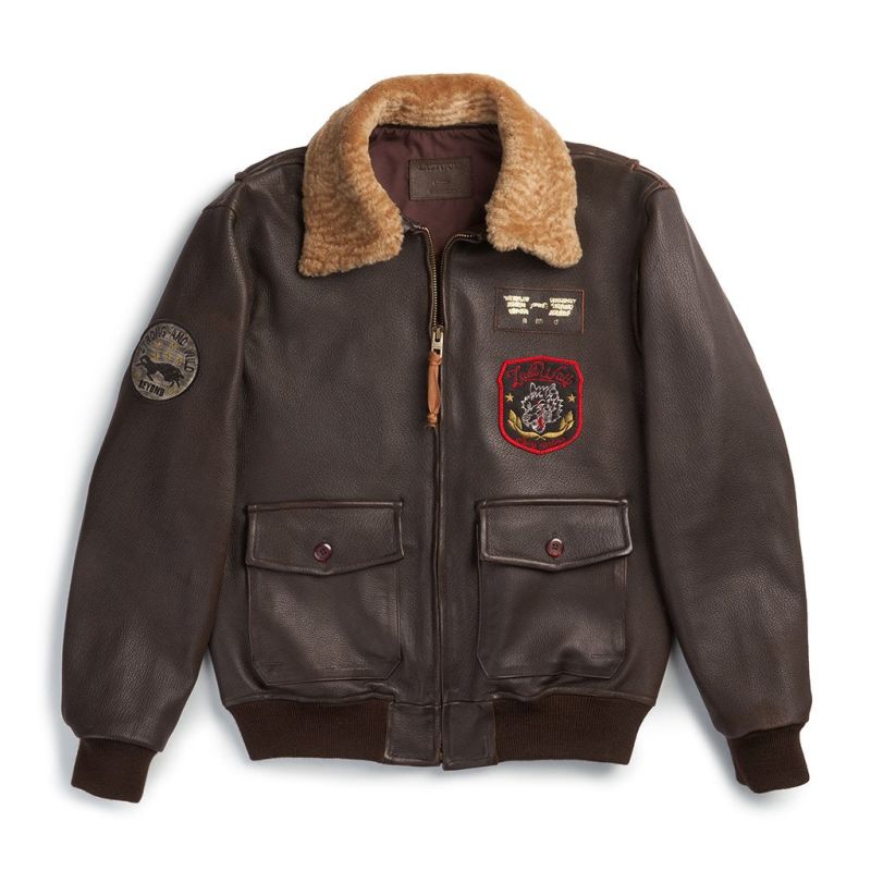 Denali Flight Leather Jacket - Brown | Lastwolf | Wolf & Badger