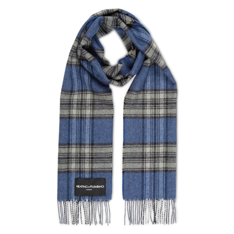 The Eternal Edition - 100% Cashmere Scarf - Blue image