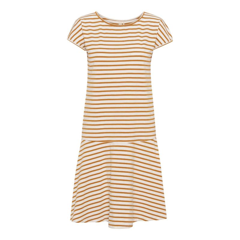 The Grobund Marianne Dress - The One With Golden Stripes image