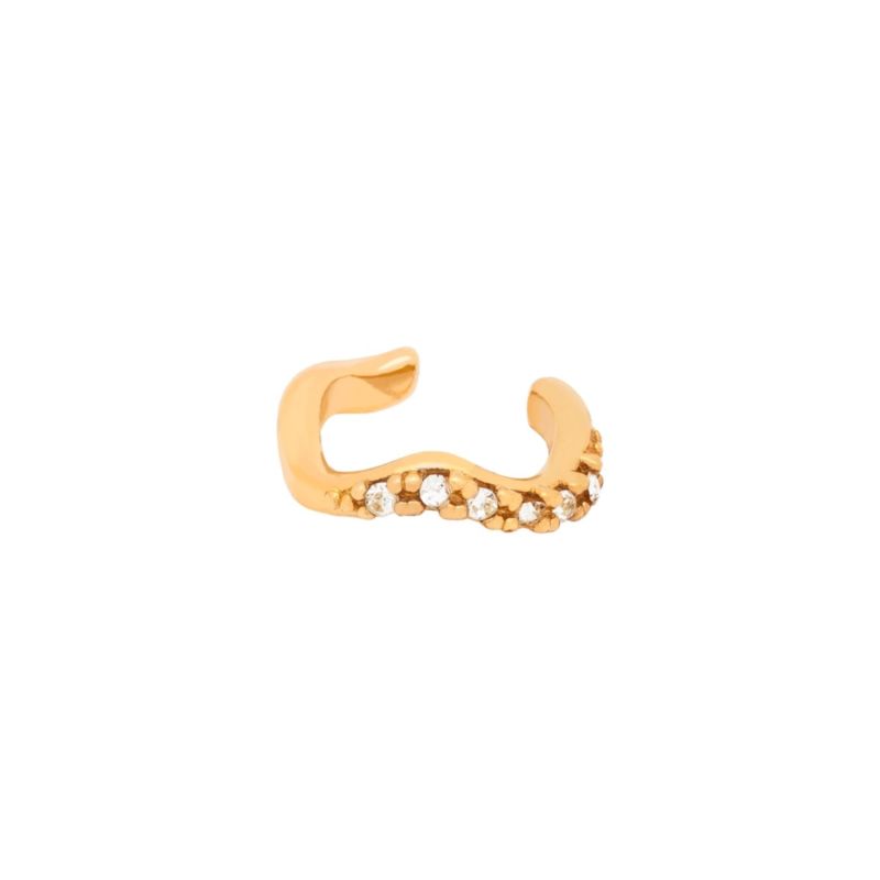 Goldplated Pacifique Ear Cuff image