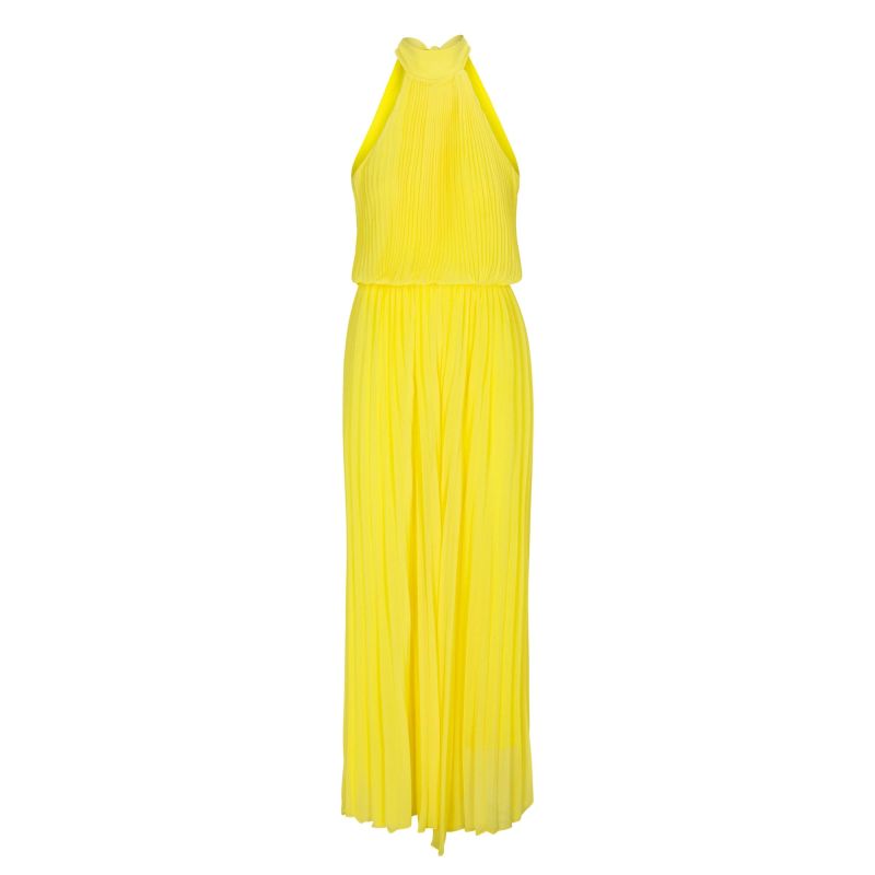 Wild Orchid Pleat Jumpsuit Yellow Meghan Fabulous Wolf & Badger