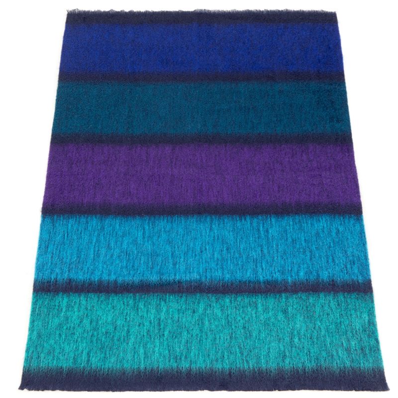 Large Mohair Prism Throw In Irise image