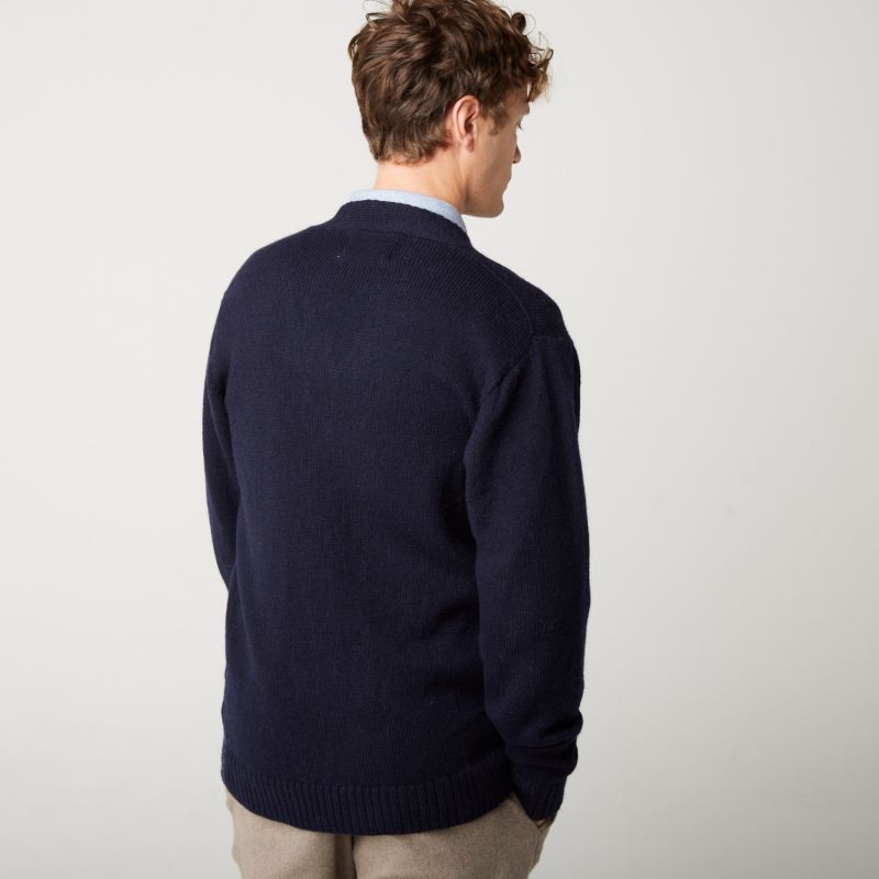 Makers Stitch Cardigan Navy image