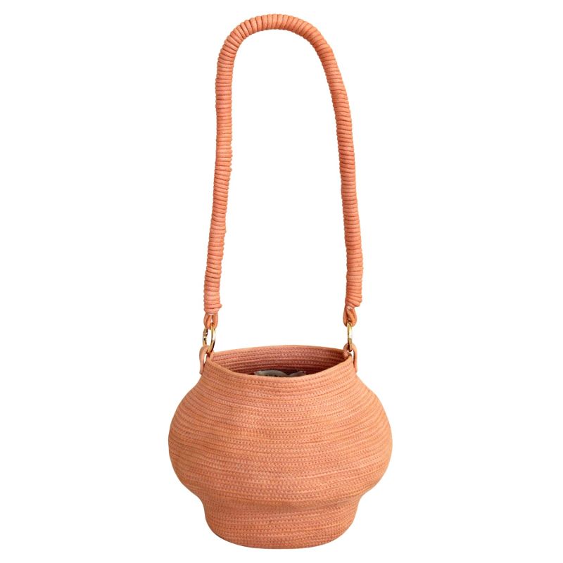 Krater Vase Bag in Dusty Terracotta image