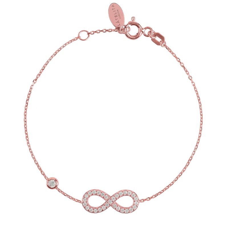 Eternity Infinity Bracelet Rosegold image